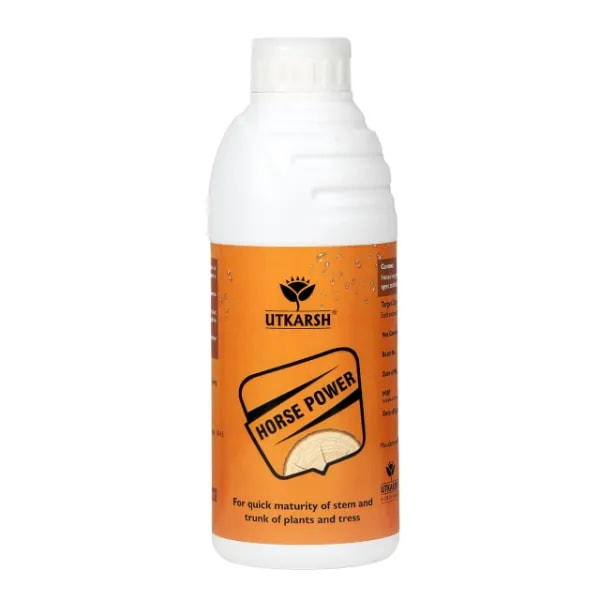 Utkarsh Horse Power (Ammonium Polyphosphate Fertilizer NPK 10:34:00), For Quick Maturity of Stem and Trunk of Plants and Trees