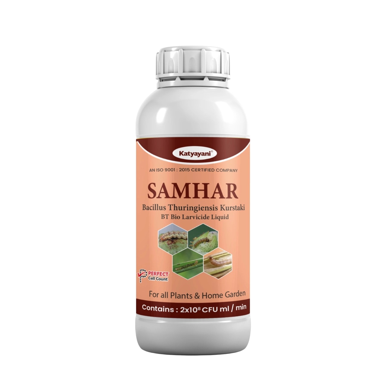Katyayani Samhar Bacillus Thuringiensis Kurstaki, Liquid Natural Solution For Pest Control