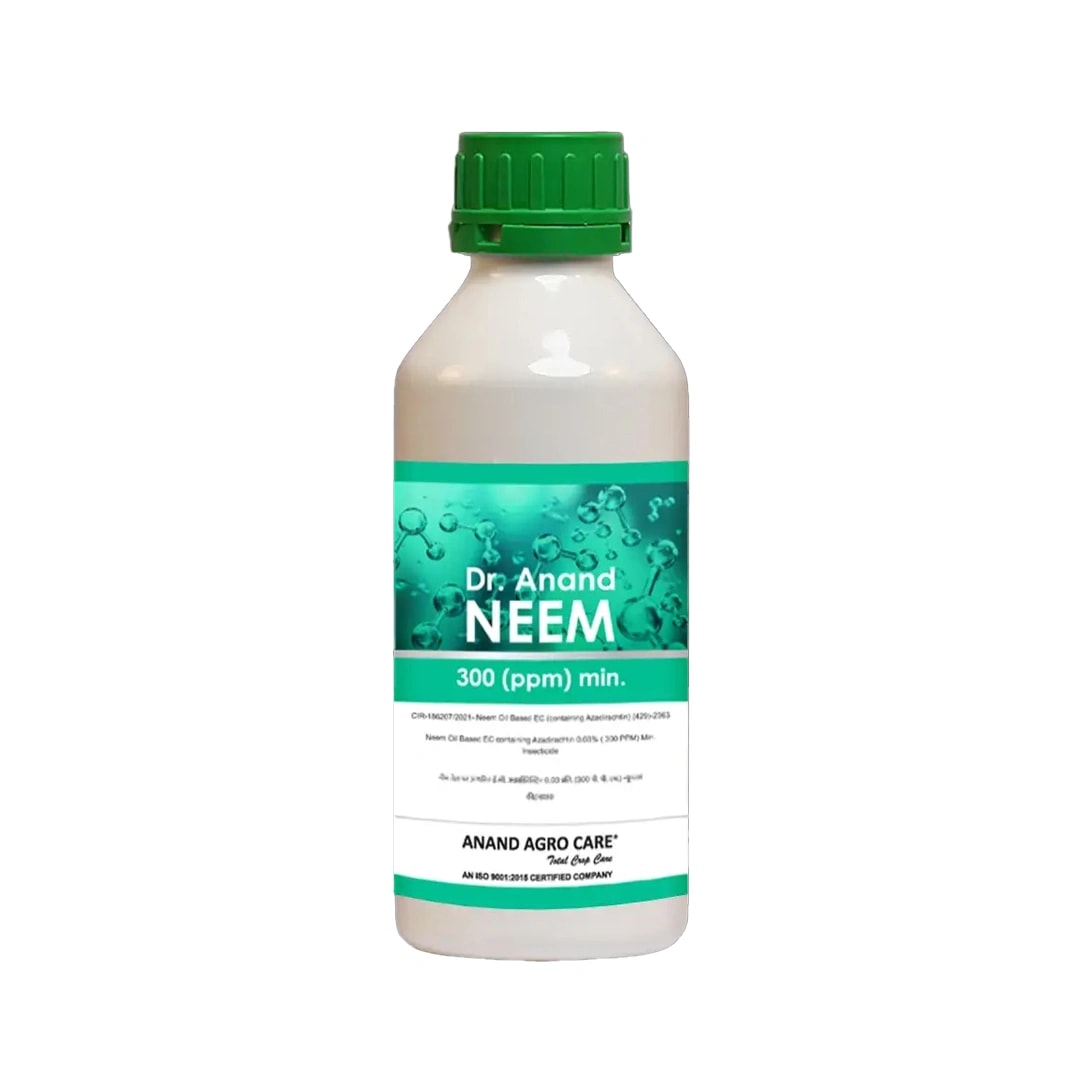 Dr. Anand Neem Oil 300 PPM - Azadirachtin 0.03%