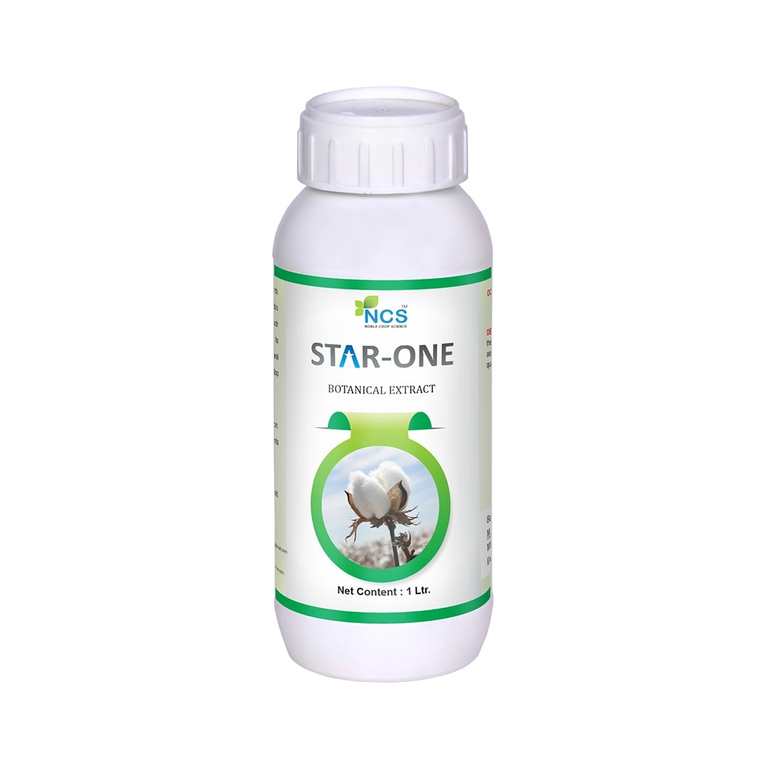 Star One - Larvicide for Bollworms, Fruit and Shoot Borer, and Leaf Miner, Non-Toxic and Effective Against All Larvae