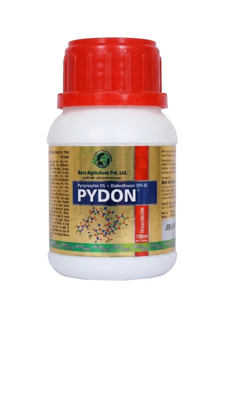 Best Agrochem PYDON Pyriproxyfen 5% + Diafenthiuron 25% SE Insecticide