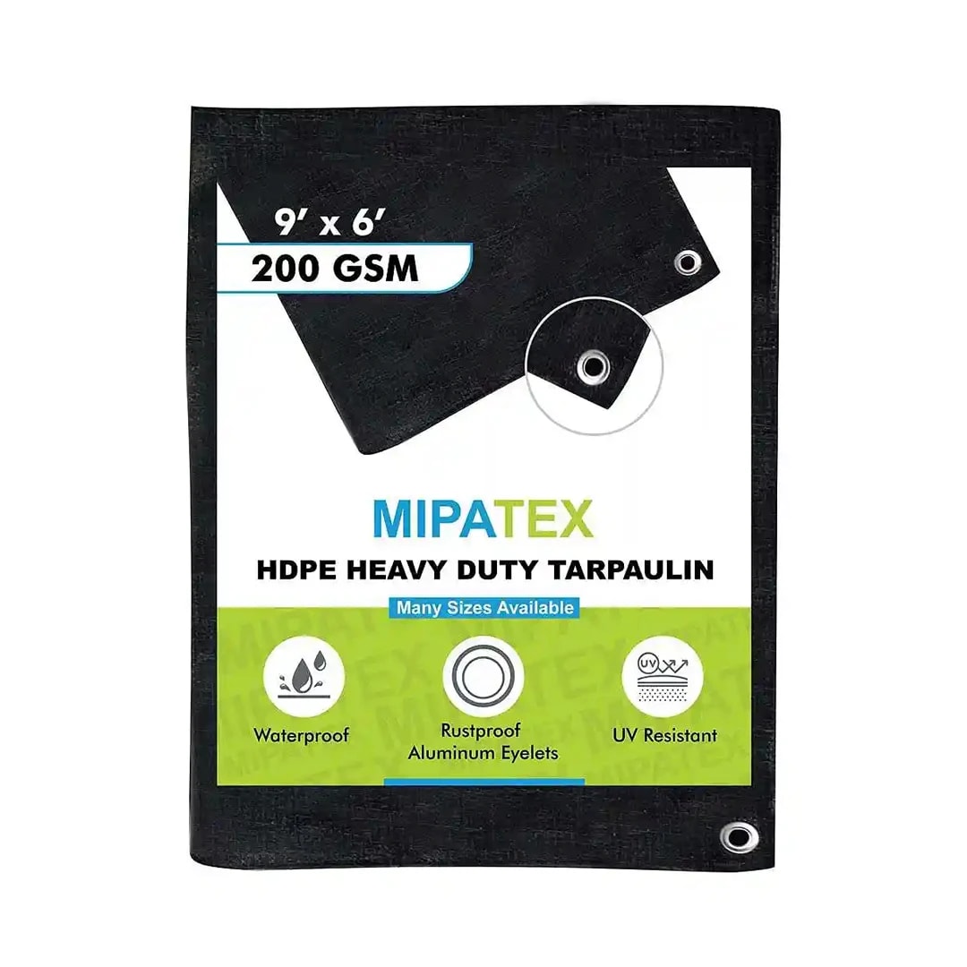 Mipatex Tarpaulin 200 GSM Waterproof Plastic Cover, Best And Multipurpose Use.