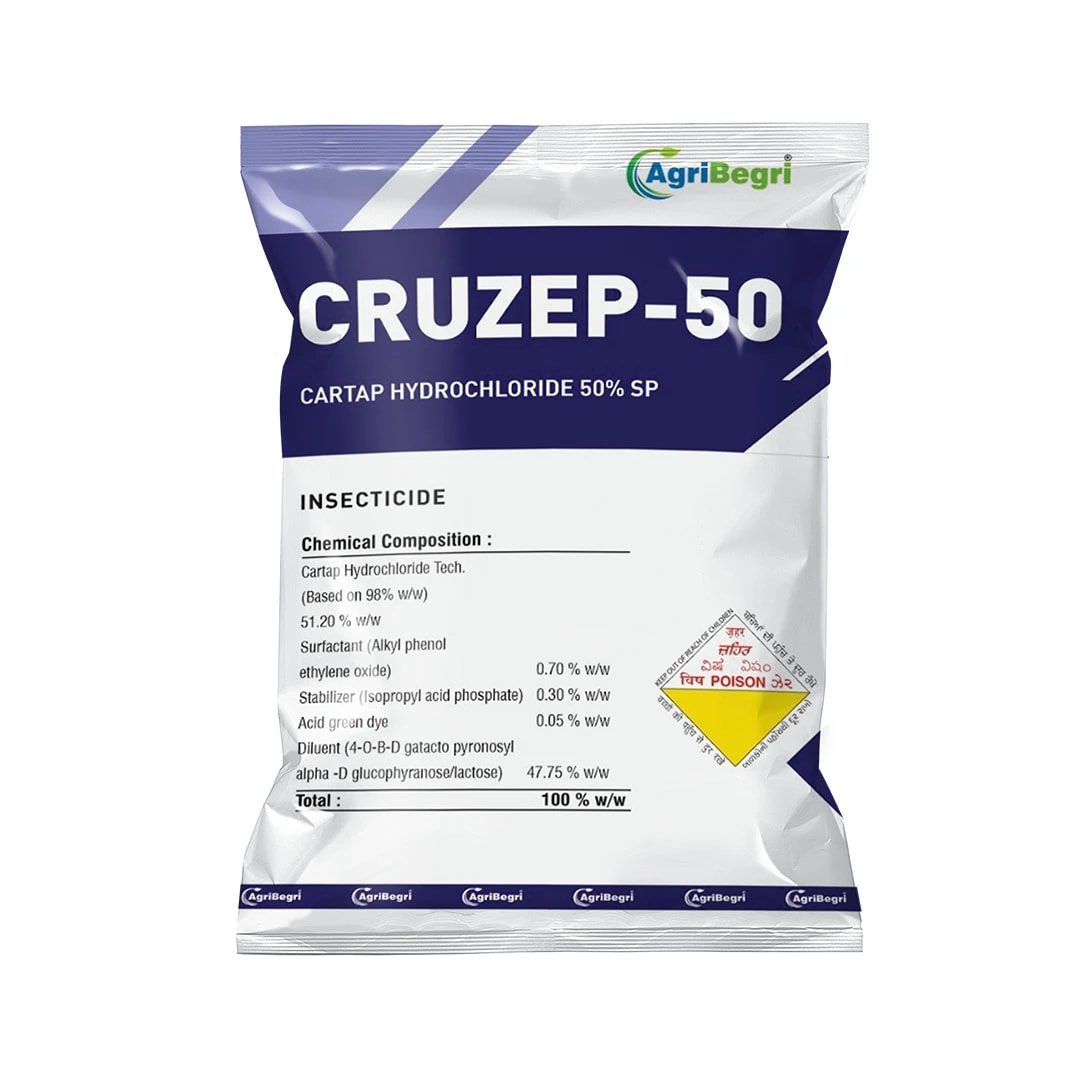 Cruzep-50 Insecticide - Cartap Hydrochloride 50% SP