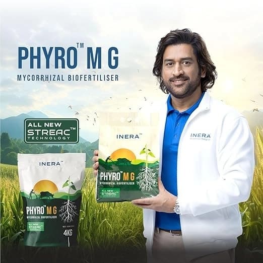 Inera PHYRO MG Mycorrhizal Bio Fertilizer, Eco-Friendly Fertilizer For Better Plant Health and Increased Crop Yield - Image 2