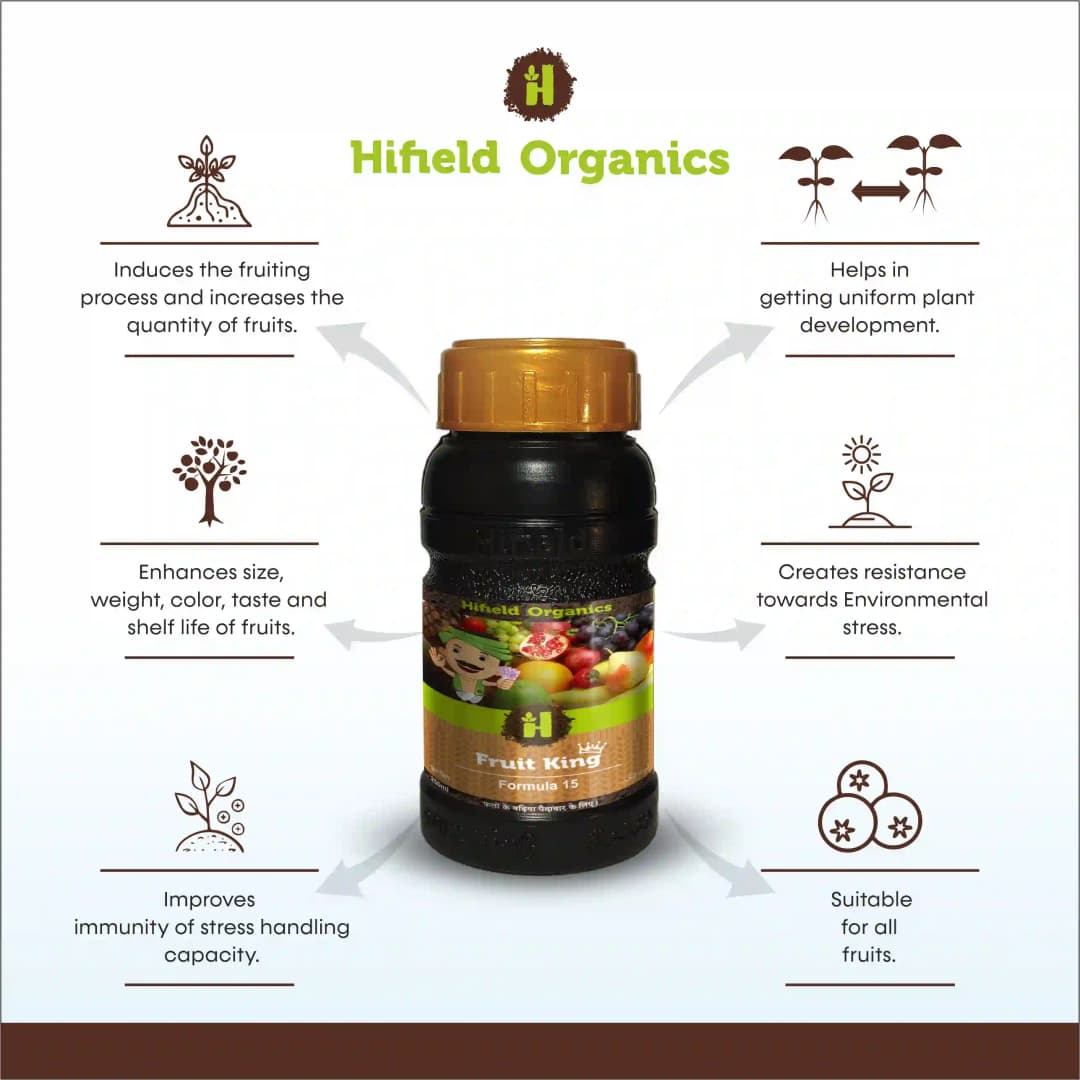 Hifield Fruit King Seaweed Extract Fruit Special, Overall Development Amino, Proteins, Vitamins, Fruit Size. - Image 2