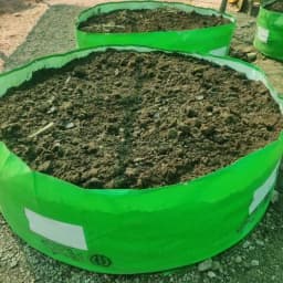 Greeno Biotech Round Vermi Compost Bed, 450 GSM, Durable, & Self Standing, Ideal For Farms, Gardens And Organic Waste Management 5