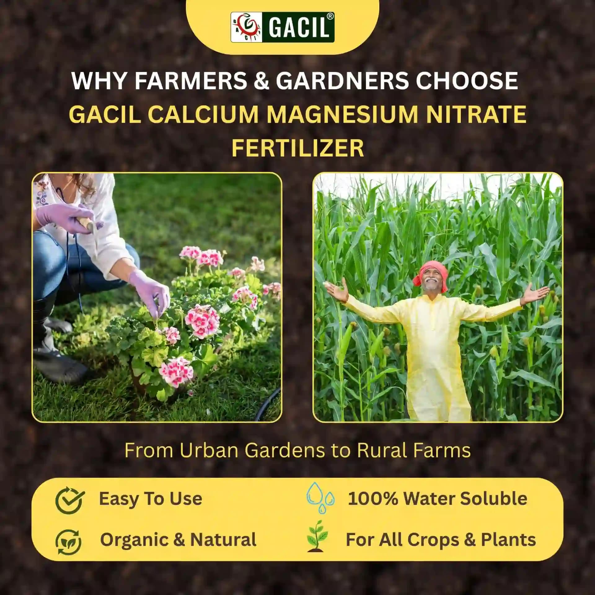 GACIL Calcium Magnesium Nitrate Liquid Micronutrient Fertilizer for Plant Growth - Image 10