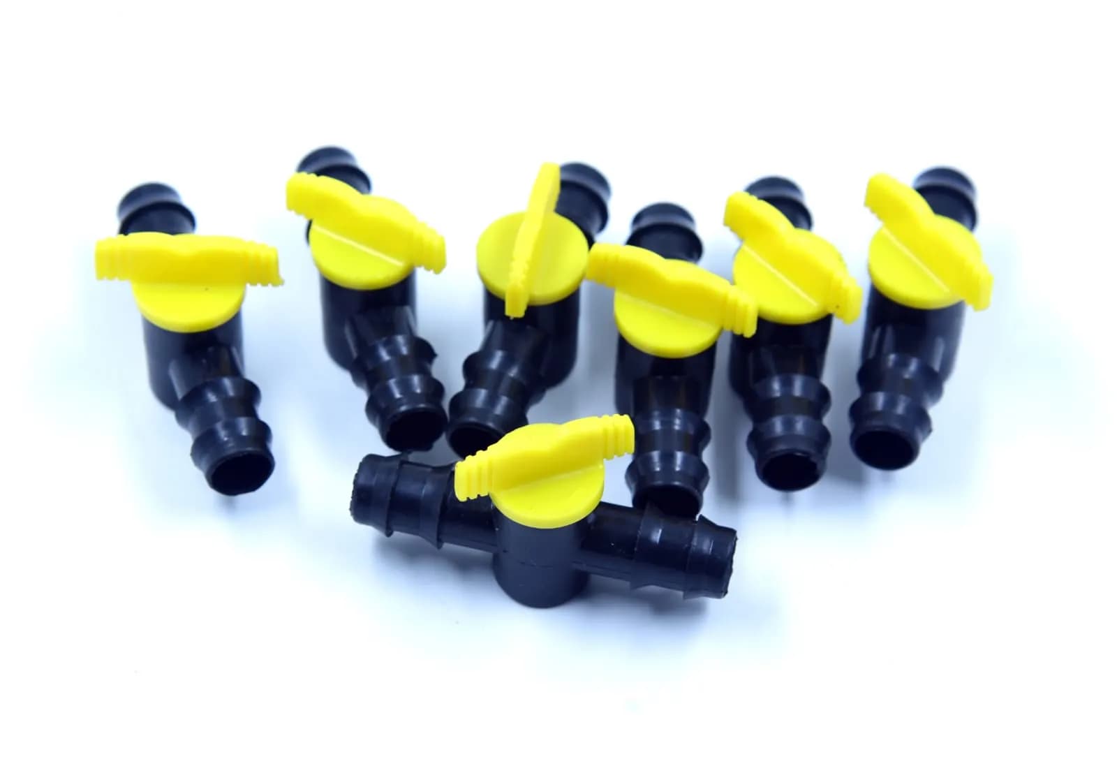 Radhe Straight Connector With Tap Joiner, Garden Drip Irrigation Accessories, Regulates Flow For 16mm Pipe - Image 6