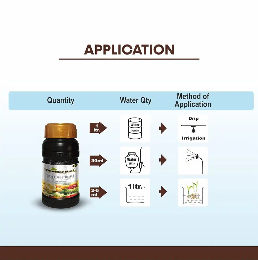 Hifield Thunderball Organic Bio-Stimulant, Amino Acid Formula For Plant Immunity and Fruit Growth - Image 4