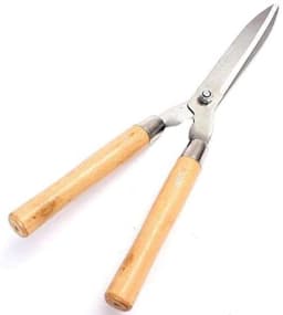 Heavy Garden Wooden Handle Grass Scissor Hedge Shears Cutter, High Quality Gardening Tools 1