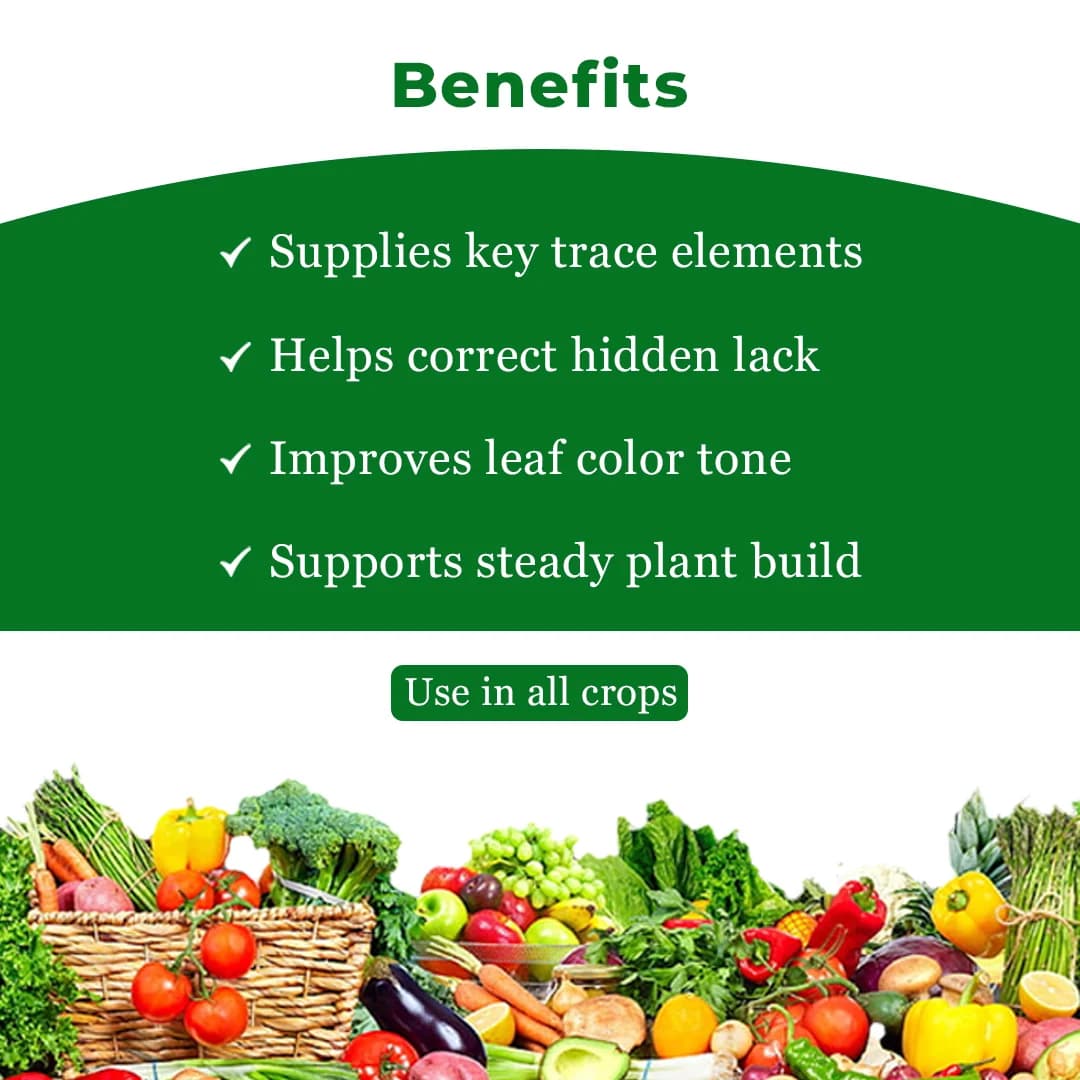 Agriventure Sarva Sakti Plus Mix Micro Nutrient (Grade 4), Imported 100% Water Soluble Drip Fertilizer, Use for All Vegetables and Fruits. - Image 5