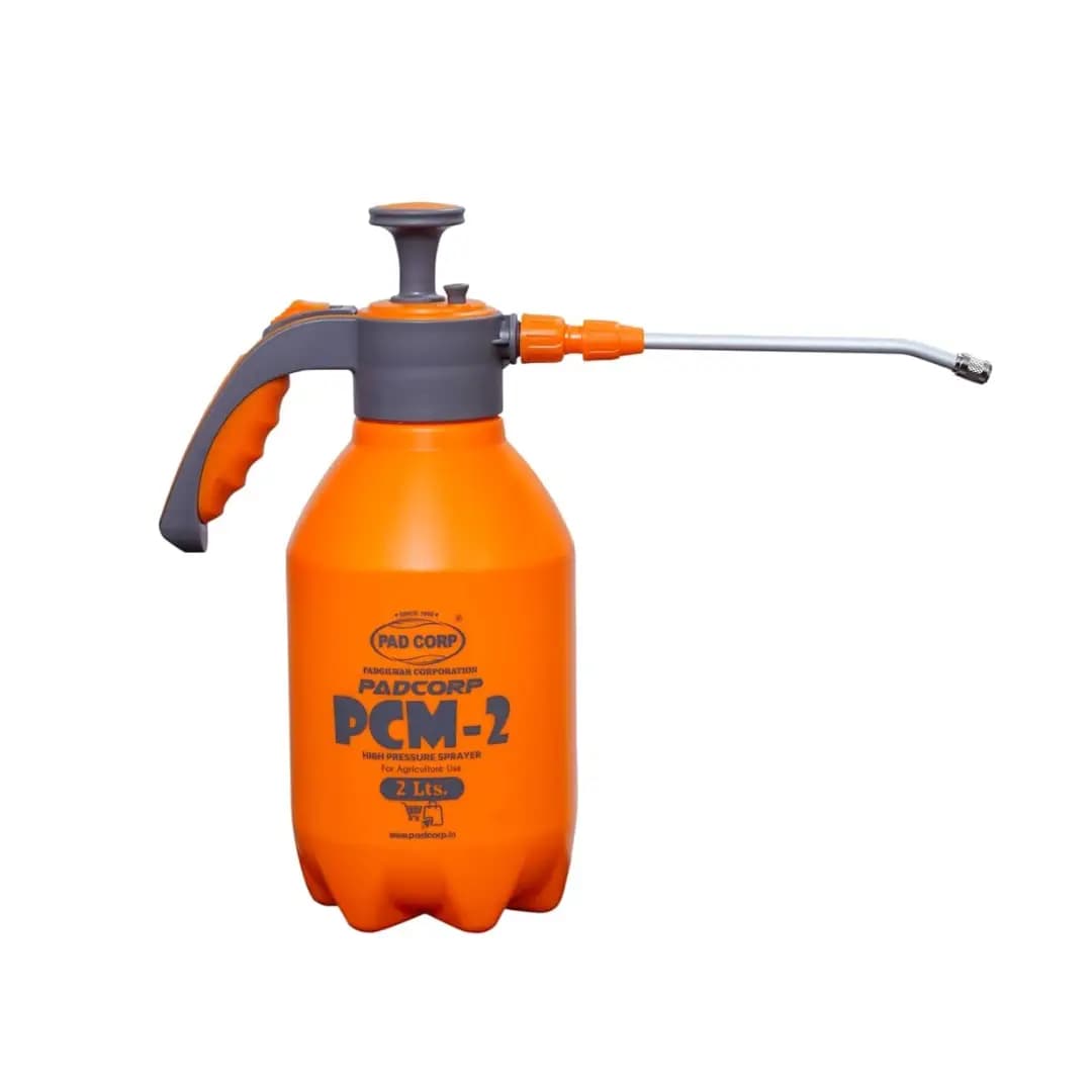 Pad Corp PCM-2 High Pressure Sprayer, Hand-Powered, Versatile For Gardening, Cleaning And Sanitizing (2 L Capacity) - Image 14