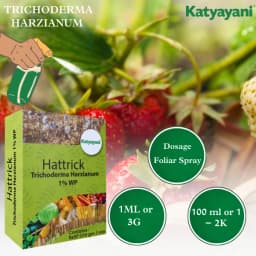 Katyayani Hattrick Trichoderma Harzianum Bio Fungicide Powder Advanced Biological Solution For Effective Fungal Disease Control 5