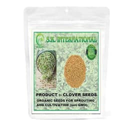 SK ORGANIC Clover Seeds (Barseem Seeds) For Microgreens Sprouting and Cultivation (Multicut Grass) 1