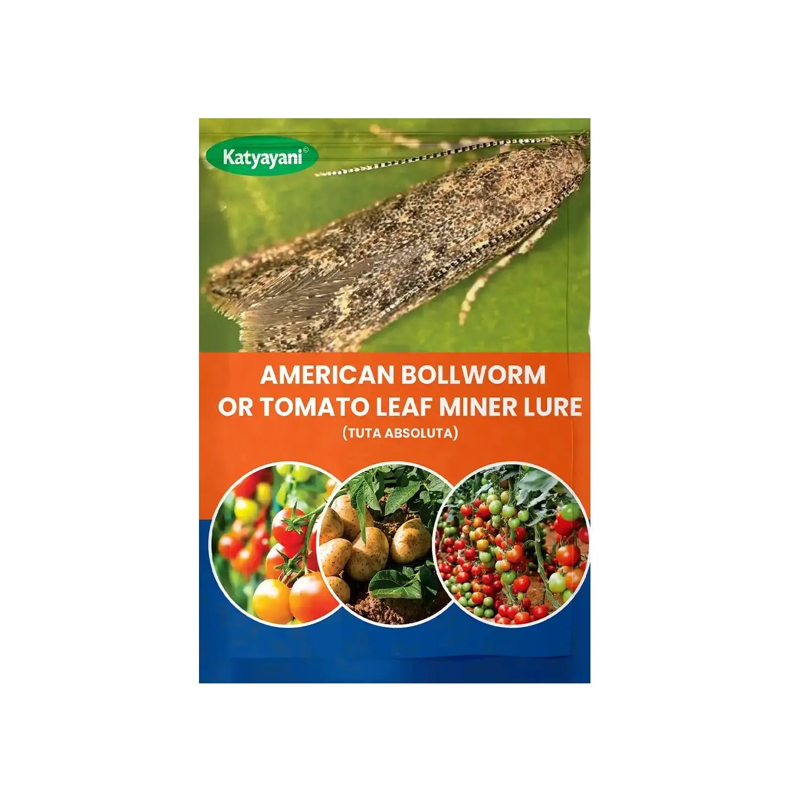 Katyayani American Bollworm or Tomato Leaf Miner Lure (Tuta Absoluta), Precision Attractant For Effective Pest Management