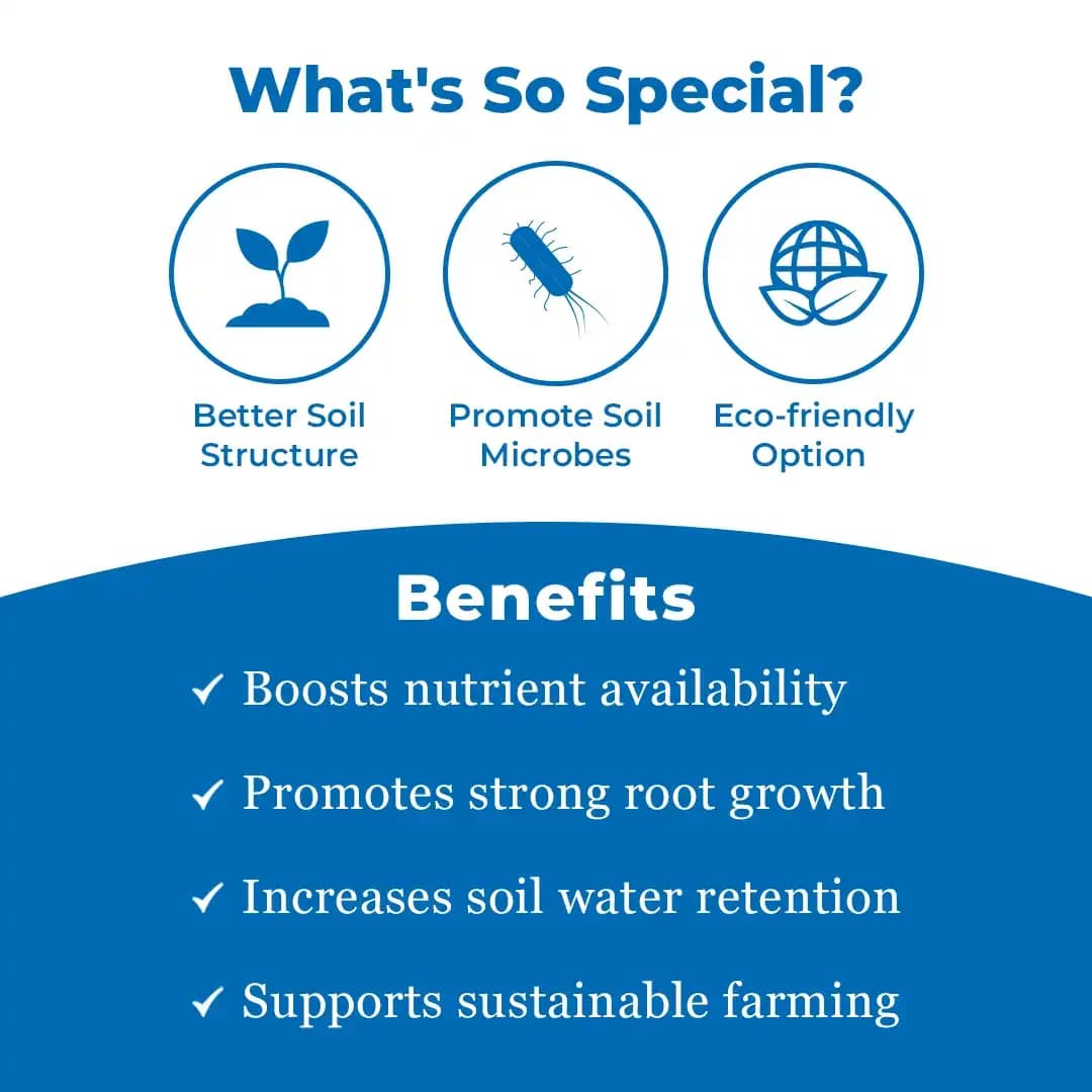 Agriventure Humitite - (Super Potassium Humate 98% Flakes, Humic Acid 70%, K2O 8 To 10%, Fulvic 6%) PGR - Best For All Plants - Image 3