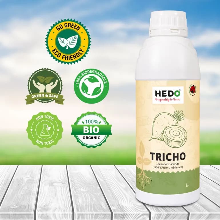 HEDO Tricho Trichoderma Viride Liquid Bio-Organic, For Agriculture, Garden & All Crops To Control All Fungal Disease & Seed Germination - Image 7