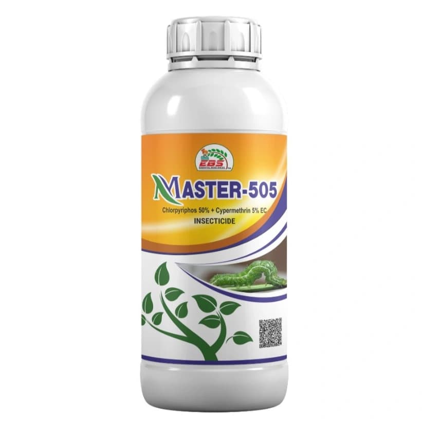 EBS Master-505 Chlorpyriphos 50% Cypermethrin 5% EC Insecticide - Image 1