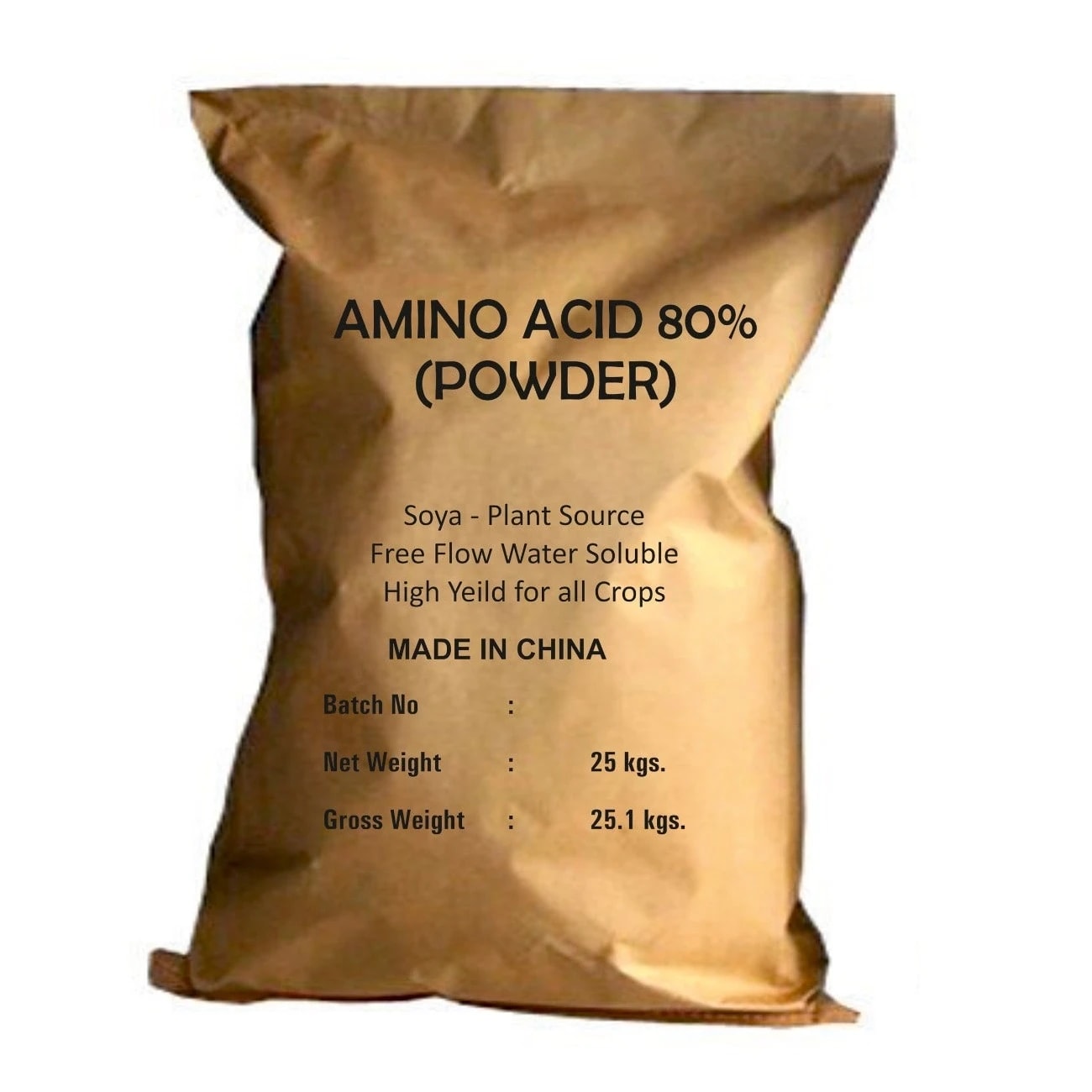 EBS Amino Acids 80% Powder Plant Growth Enhancer, Improved Yield, Growth Booster For Fruit and Vegetables