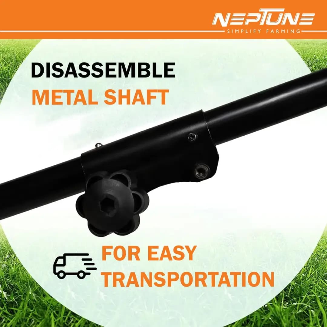 Neptune BC-1800E 2 In 1 Corded Electric Brush Cutter And Trimmer, 1800W, 7500RPM, 2 Types Blade, Ideal Grass Cutter For Home Garden - Image 9