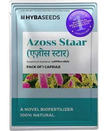Hyba Seeds Azoss Staar Caps Contain, Free Living Nitrogen Fixing Bacteria Capsule