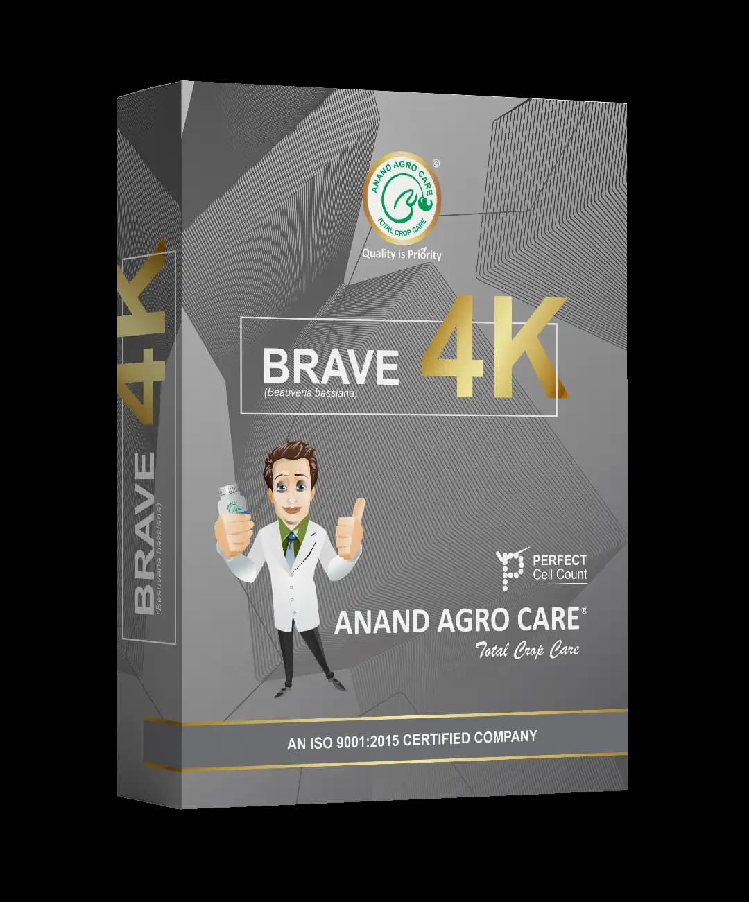Dr. Bacto\'s Brave 4K Is Beauveria Bassiana Based On Dextrose Base Technology