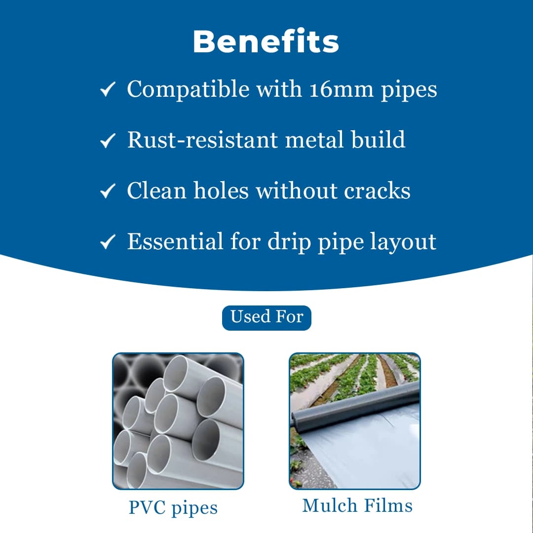 PEP Solution 16 MM & 32 MM Metal Drill BIT Tool for PVC Pipe , Punch hole maker 1 piece - Image 4
