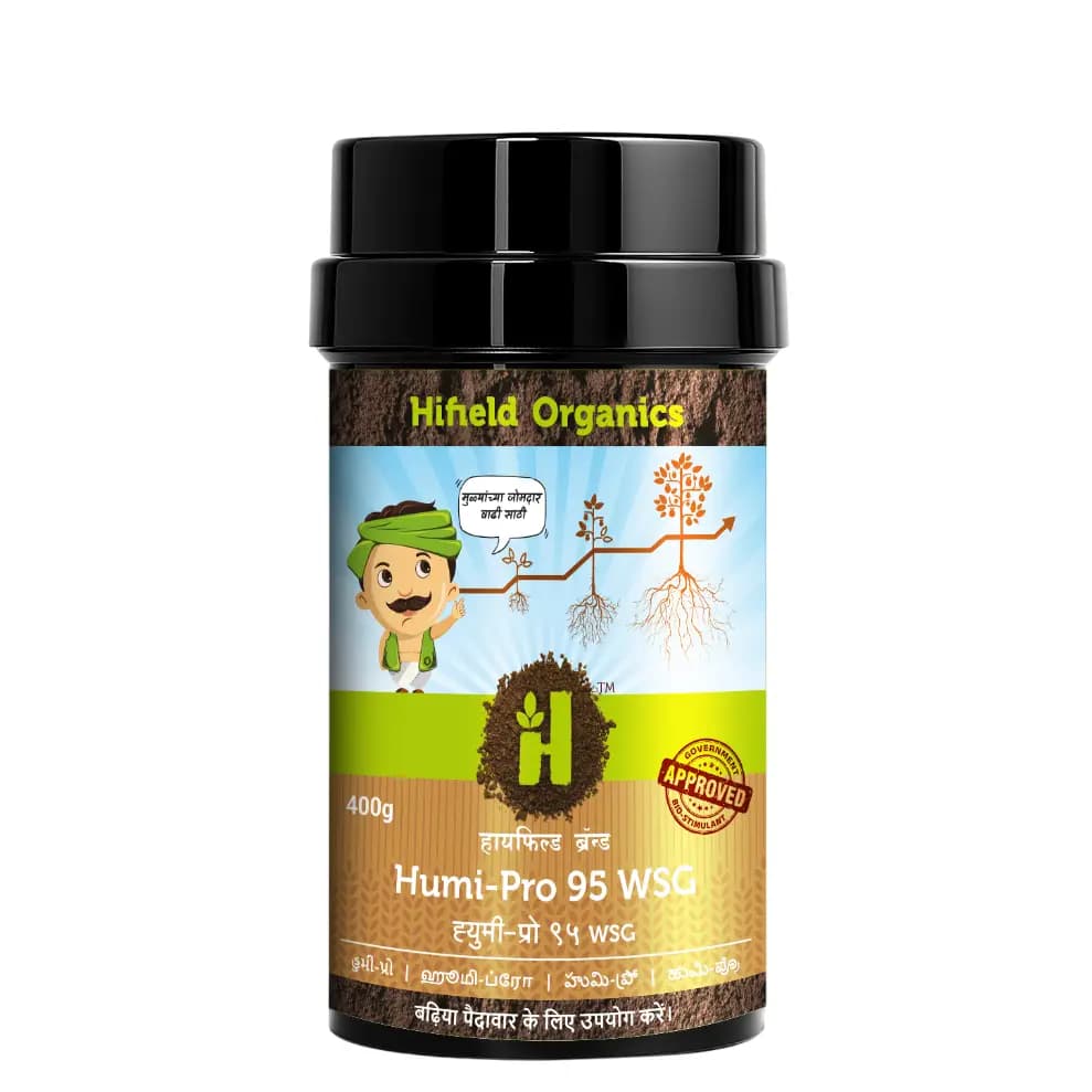 Humi-Pro 95 WSG Potassium Humate , Helps in White Root Development, Water Retention - Image 1