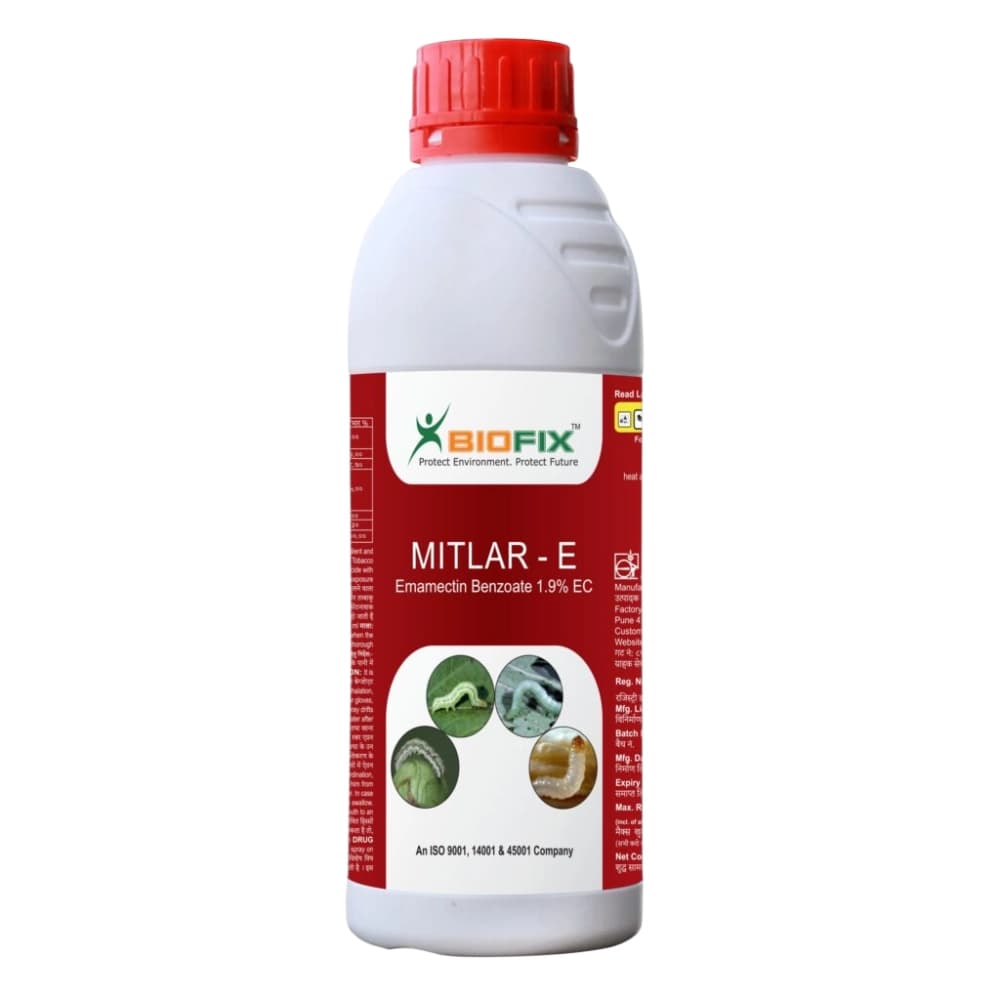 BIOFIX Miltar-E Emamectin Benzoate 1.9% EC Insecticide Highly Effective & Broad Spectrum - Image 1