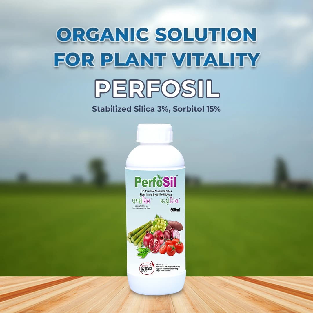 PerfoSil Ecocert Certified Plant Immunity & Yield Booster of Plants, Bio Available Stabilized Silica 3%, Sorbitol 15% - Image 2