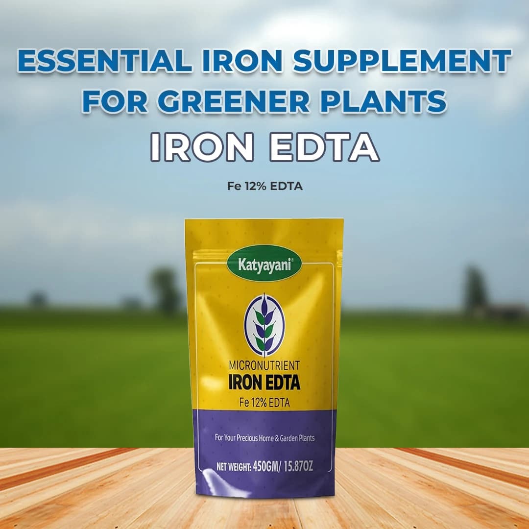 Katyayani Micronutrient Iron EDTA Fe 12% EDTA Fertilizer For Plant And Overall Development. - Image 2
