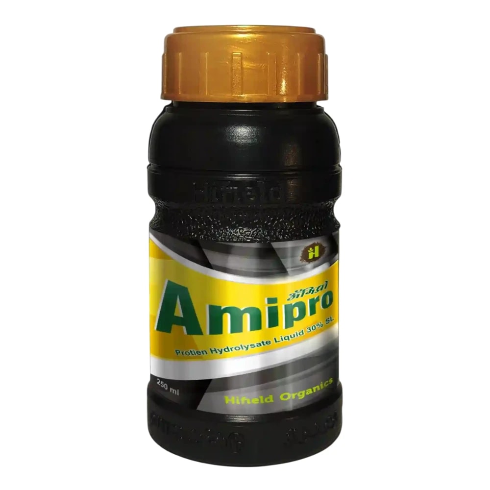 Hifield Amipro 30% SL Protien Hydrolysate Liquid. Amino Acid, Organic Nitrogen Supplement, Proteins Supplement, Energy booster, Immunity Booster.