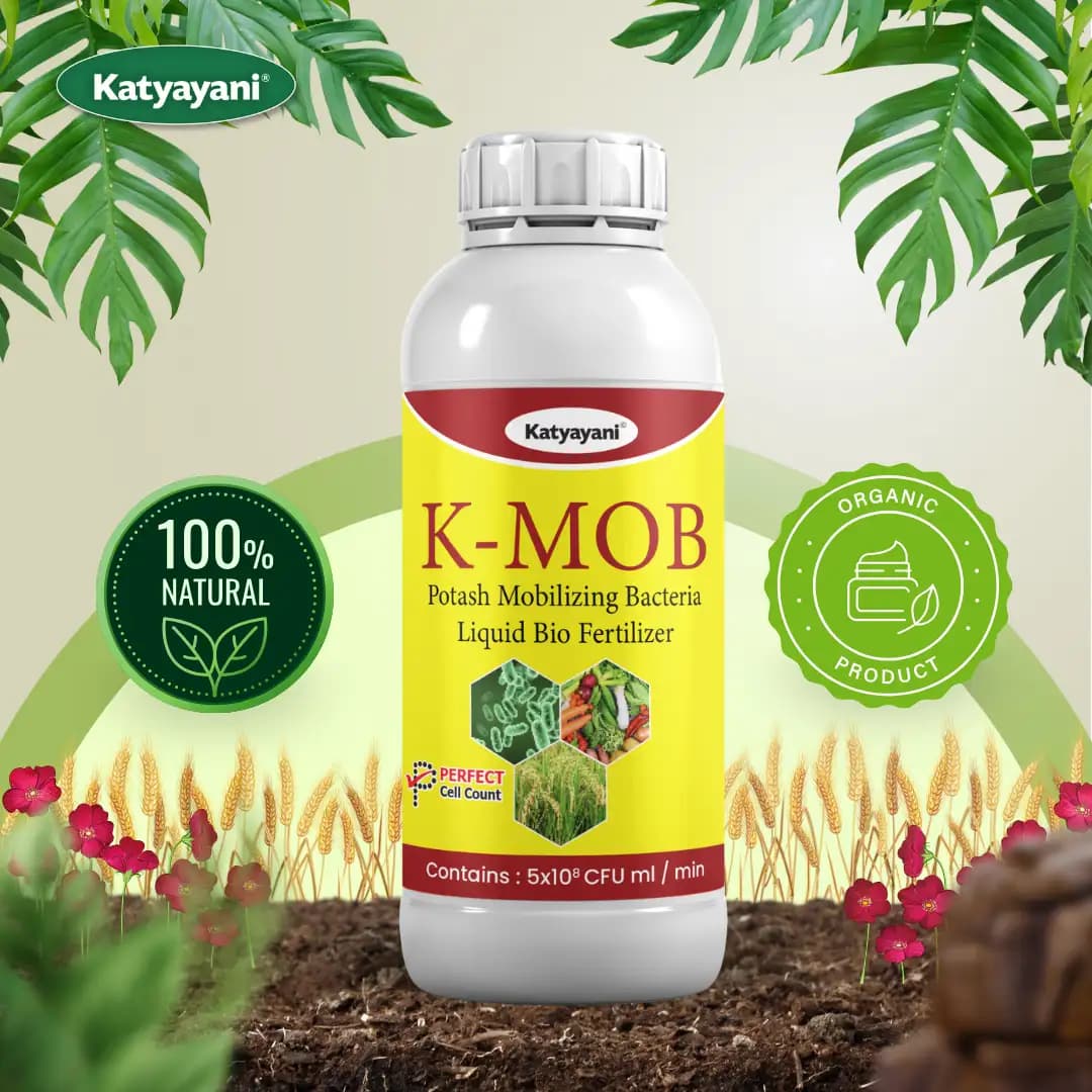 Katyayani K-MOB Potash Mobilizing Bacteria Bio Fertilizer, Boosting Soil Potash Availability For Enhanced Crop Health - Image 2
