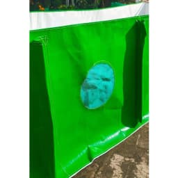 GARDECO 450 GSM UV Treated HDPE Organic Vermi Compost Maker Bed, Durable And Easy To Install (Green) 3