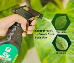 Chipku Natural Neem Concentrate Cold Pressed Oil 300 PPM With Free Spray Gun, 100% Organic and Water Soluble. For Gardening and Agriculture Use 2