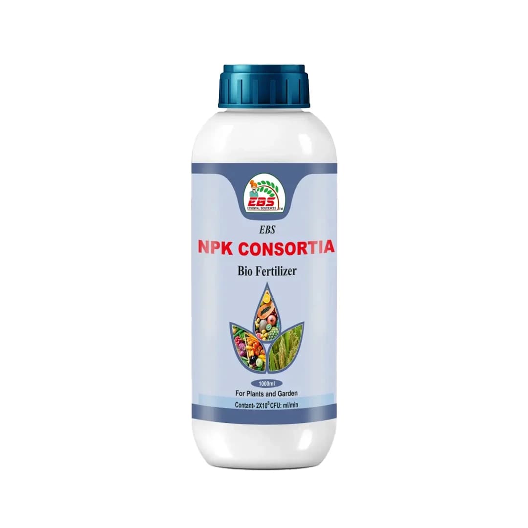 EBS NPK Consortia Bio Fertilizer, Contains Bacteria That Fix Nitrogen And Phosphorus From The Atmosphere, Use For Plants & Garden