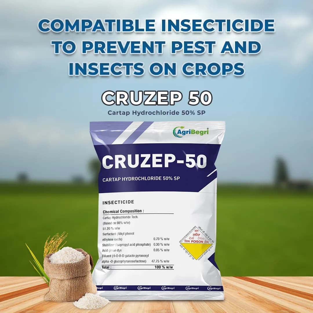 Cruzep-50 Insecticide - Cartap Hydrochloride 50% SP - Image 2