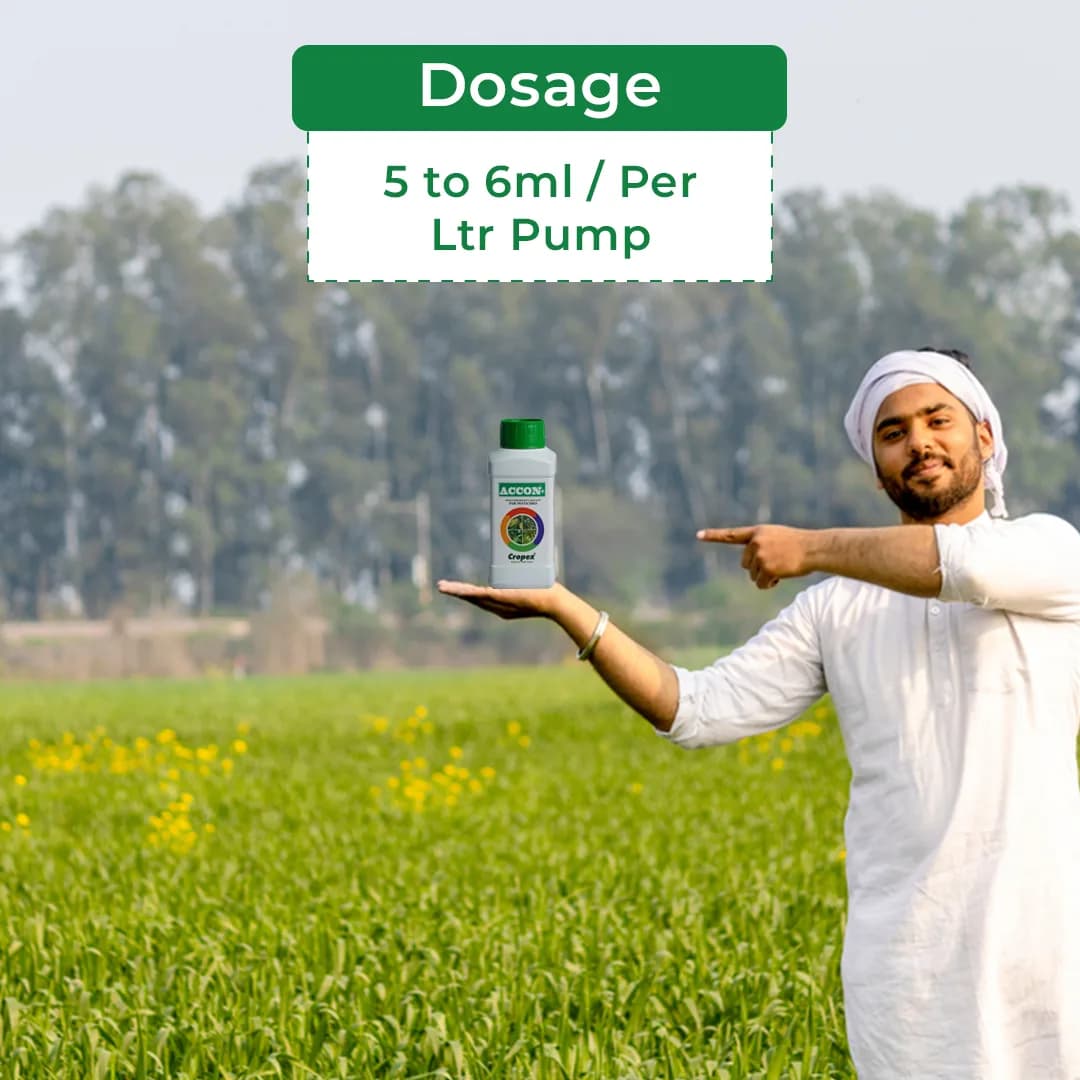 Accon+ Spray Performance Adjuvant For Pesticide, Bactericide, Virucide, and Fungicide Spray - Image 5