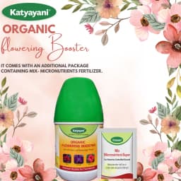 Katyayani Flowering Fertilizer Booster for All Flowering Plants Roses, Orchids, Hibiscus, Jasmine, etc with Mix Micro Nutrient Super for Home Garden 2