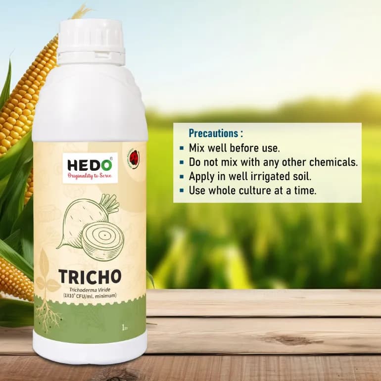 HEDO Tricho Trichoderma Viride Liquid Bio-Organic, For Agriculture, Garden & All Crops To Control All Fungal Disease & Seed Germination - Image 5