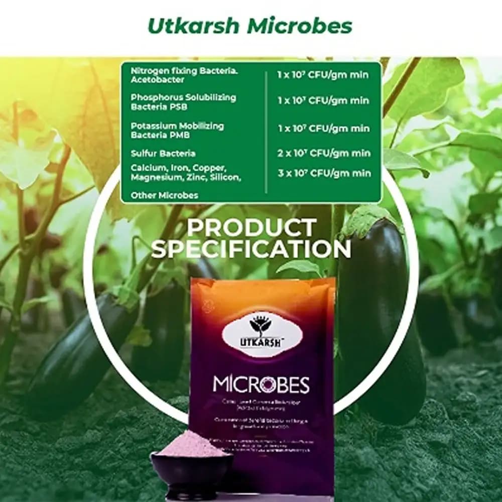 Utkarsh Microbes Carrier Based Consortia Bio Fertilizer, For Nitrogen Fixing, Phosphorus & Potassium Mobilization - Image 4