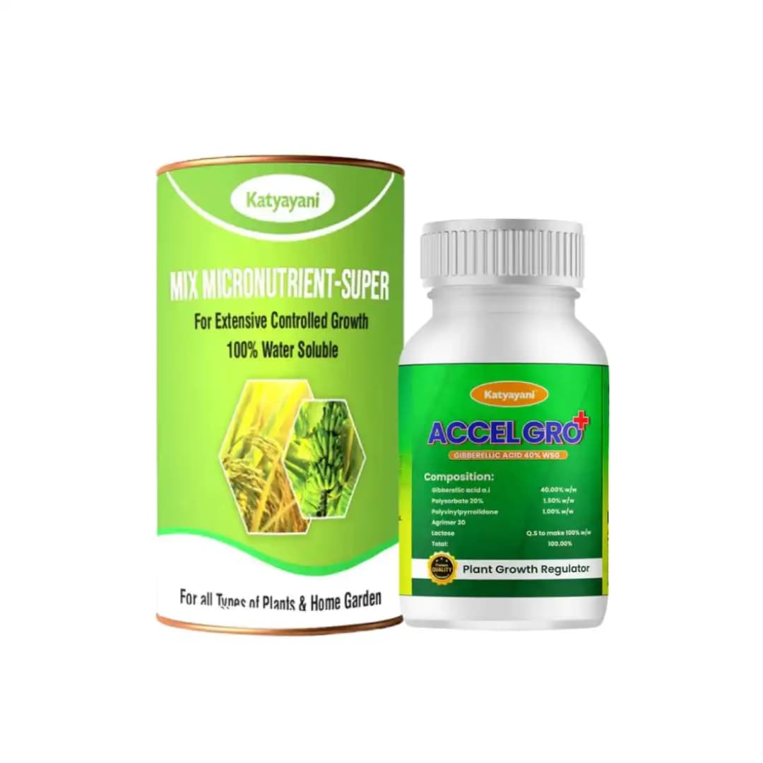 Katyayani Banana Growth Booster Combo, Promote Growth And Flowering (Mix Micronutrient 100 Gm, Accel Gro Plus 6 Gm) - Image 5