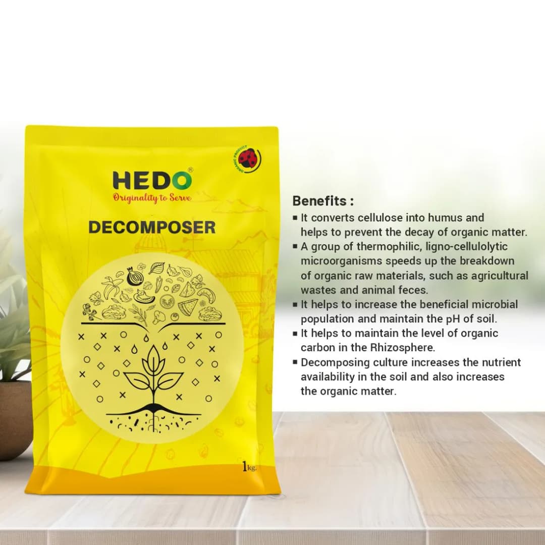 HEDO Waste Decomposer Powder, Decomposition of Agricultural, Kitchen, Garden, and Farming Waste - Image 2