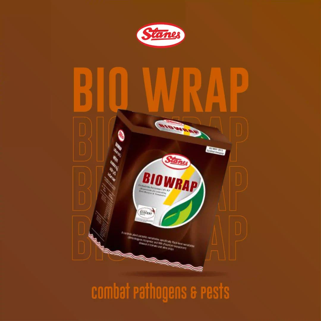 T. Stanes Biowrap Trichoderma Harzianum 1.00% WP Nematode, Biocontrol For Soil Diseases Control - Image 3