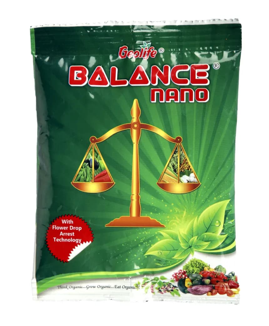 Geolife Balance Nano Flower Drop Arrester , Suitable For Every Stages Of Plant Growth , Promotes Efficient Nutrient Absorption , Unique Combination