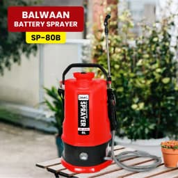 Balwaan SP-80B Li-Ion Garden Spray Pump, 12 Volt x 2.6 Amp Battery, 8 Ltr Tank Capacity, Suitable for Garden Pest Control and Agriculture 6