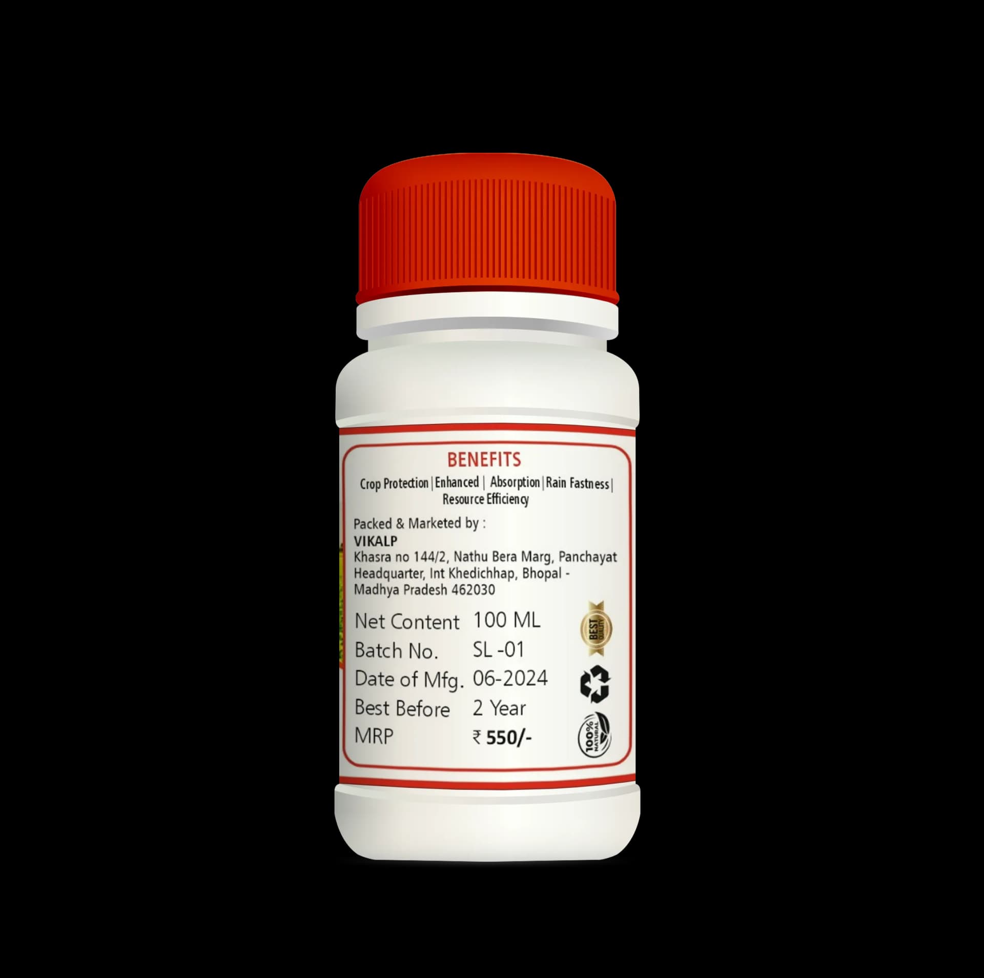 Vikalp Silicon Based Ionic Adjuvant Spreader, Increases The Effectiveness Of Agro Chemicals - Image 9