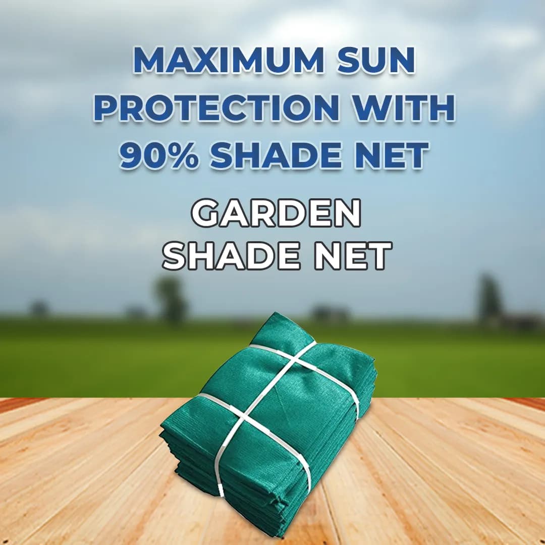 Anil Packaging Garden Shade Net 90% Shade, Sun Protected, UV Stabilized Material - Image 2
