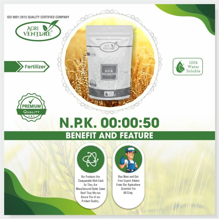Agriventure NPK 00:00:50 Water Soluble Fertilizer