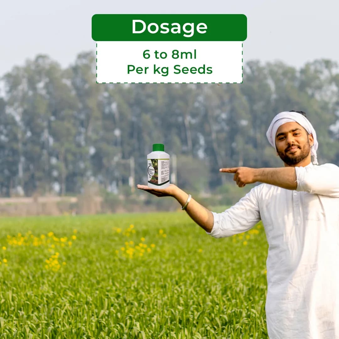 Cromin Seed+ Zincated Phosphate Suspension (NPK 00:14:00, Zn-17.5%) Provides effective nutrient input for early crop growth. - Image 5